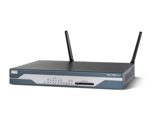 Cisco1801/K9= - Cisco - Adsl/Pots Router W/Firewall/Ids & Ipsec