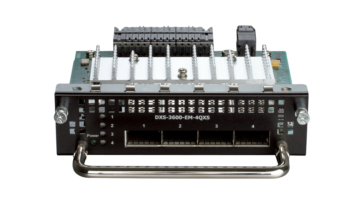 DXS-3600-EM-4QXS - D-Link - network switch module 10 Gigabit Ethernet