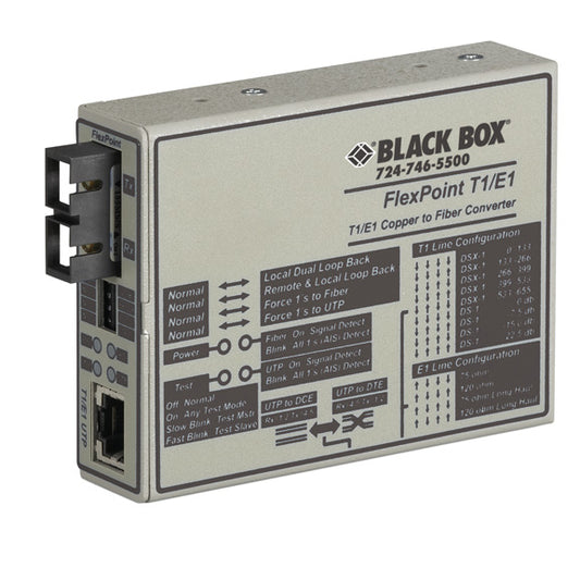 MT662A-MSC - Black Box - network media converter 2048 Mbit/s Multi-mode