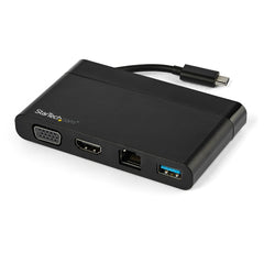 DKT30CHVCM - StarTech.com - notebook dock/port replicator Wired USB 3.2 Gen 1 (3.1 Gen 1) Type-C Black