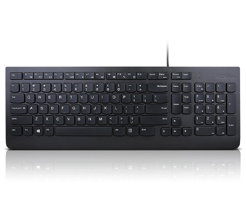 4Y41C68642 - Lenovo - Essential keyboard USB QWERTY US English Black