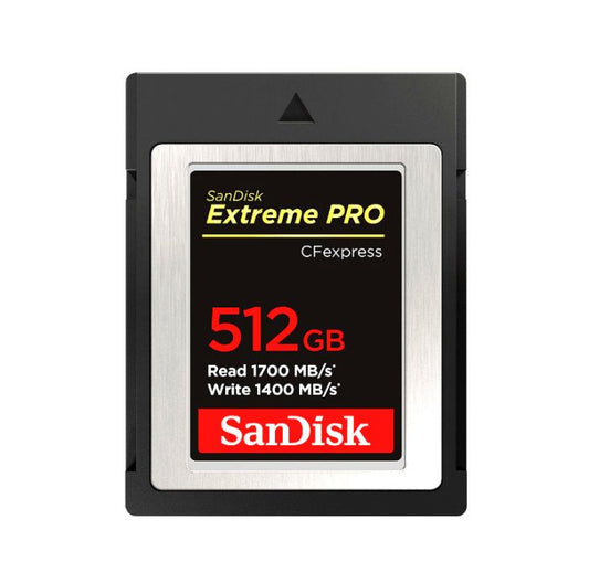 SDCFE-512G-ANCNN - SanDisk - 512GB Extreme Pro Cfexpress 1700Mb/s Memory Card