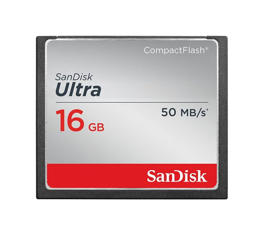 SDCFHS-016G - SanDisk - 16GB Ultra 50Mb/s CompactFlash Memory Card