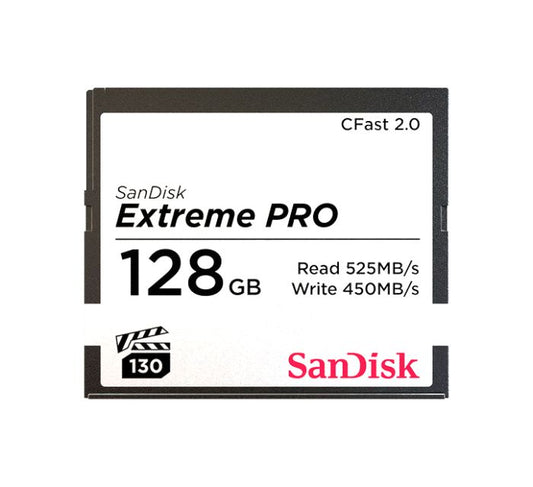 SDCFSP-128G - SanDisk - 128GB Extreme Pro CFast 2.0 Memory Card