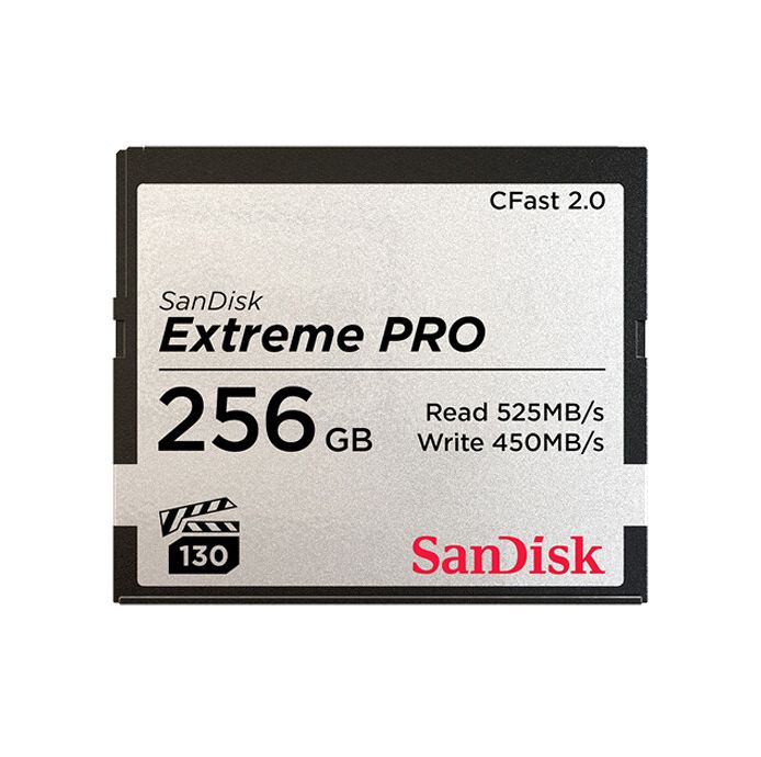 SDCFSP-256G - SanDisk - 256GB Extreme Pro CFast 2.0 Memory Card