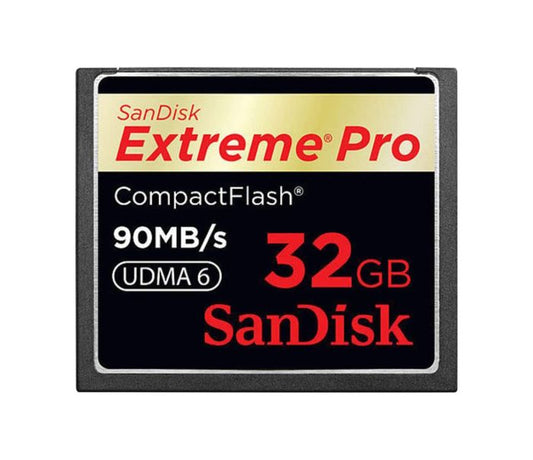 SDCFXP-032G - SanDisk - 32GB Extreme Pro UDMA 6 90Mb/s CompactFlash Memory Card