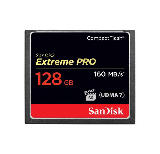 SDCFXPS-128G - SanDisk - 128GB Extreme Pro 160Mb/s CompactFlash Memory Card