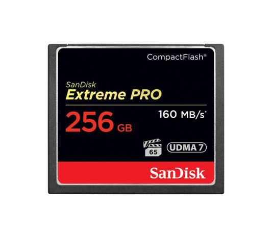 SDCFXPS-256G - SanDisk - 256GB Extreme Pro 160Mb/s CompactFlash Memory Card
