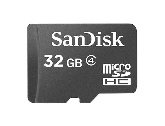 SDSDQ-032G1M - SanDisk - 32GB MicroSDHC Memory Card with Adapter