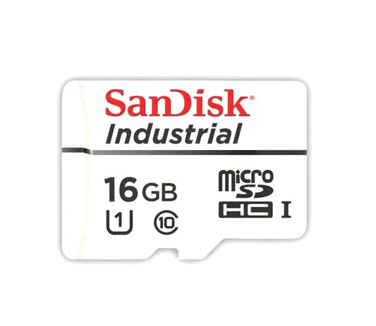 SDSDQAF4-016G-I - SanDisk - 16GB Industrial microSD Memory Card