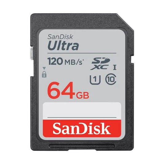 SDSDUN4-064G - SanDisk - 64GB Ultra SDHC/SDXC UHS-I Memory Card