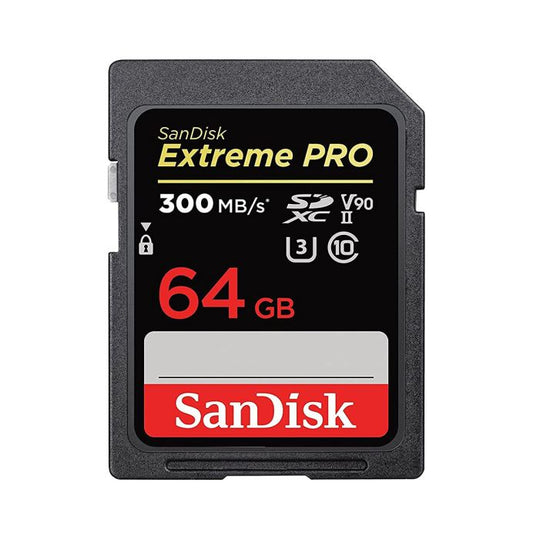 SDSDXDK-064G - SanDisk - 64GB Extreme Pro SDHC/SDXC UHS-II Memory Card