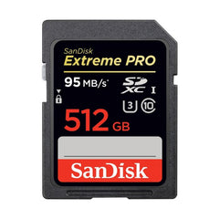 SDSDXEP-512G-GN4IN - SanDisk - 512GB Extreme Pro SDXC UHS-II Memory Card