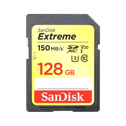 SDSDXV5-128G-ANCIN - SanDisk - 128GB Extreme SDHC UHS-I Flash Memory Card