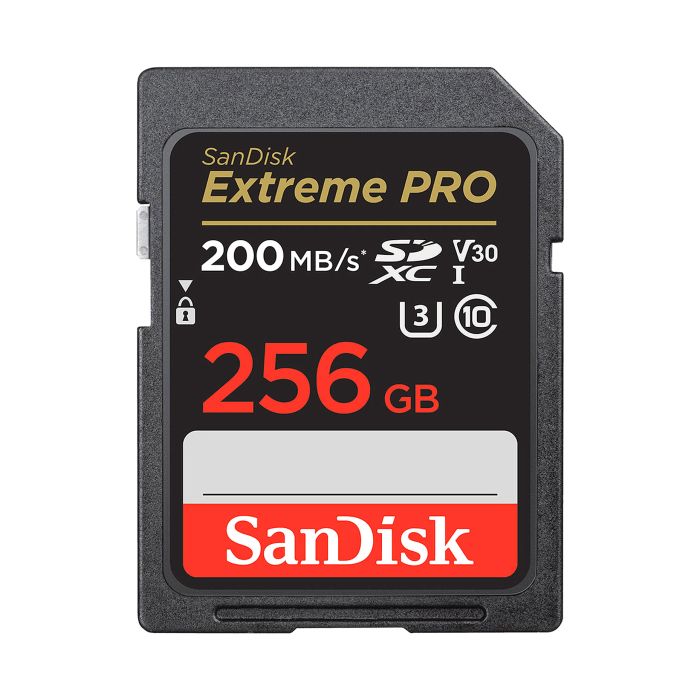SDSDXXD-256G-GN4IN - SanDisk - 256GB Extreme Pro SDHC and SDXC UHS-I Flash Memory Card