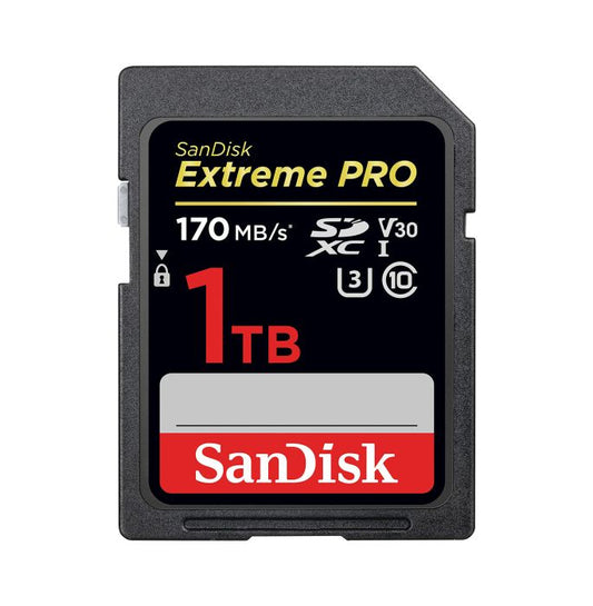 SDSDXXY-1T00 - SanDisk - 1TB Extreme Pro SDXC UHS-I Memory Card