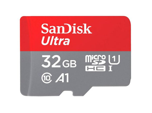 SDSQUA4-032G-AN6IA - SanDisk - 32GB Ultra microSD Memory Card with SD Adapter