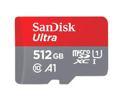 SDSQUA4-512G-AN6MA - SanDisk - 512GB Ultra microSD Memory Card with SD Adapter