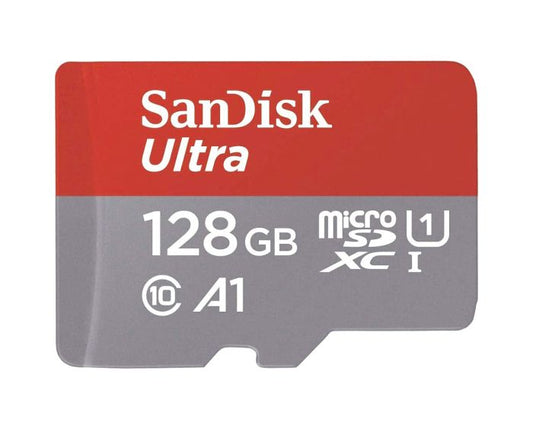 SDSQUAB-128G-GN6MN - SanDisk - 128GB Ultra microSD Memory Card with SD Adapter