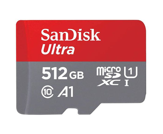 SDSQUAC-512G-GN6MA - SanDisk - 512GB Ultra microSD Memory Card with SD Adapter