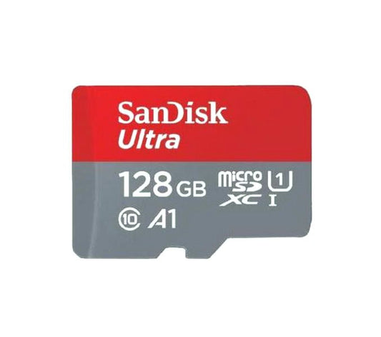 SDSQUAR-128G-GN6IA - SanDisk - 128GB Ultra microSDXC UHS-I Memory Card with Adapter