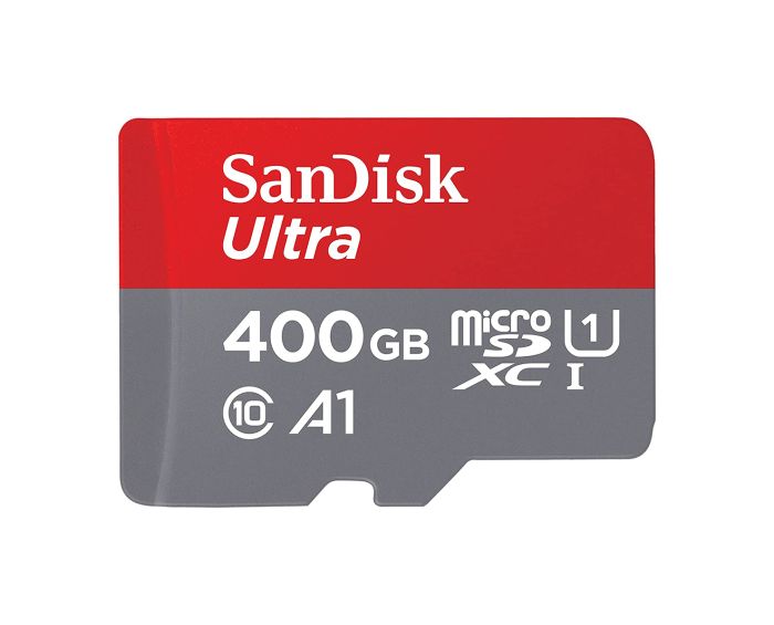 SDSQUAR-400G - SanDisk - 400GB Ultra MicroSDXC UHS-I Card with Adapter