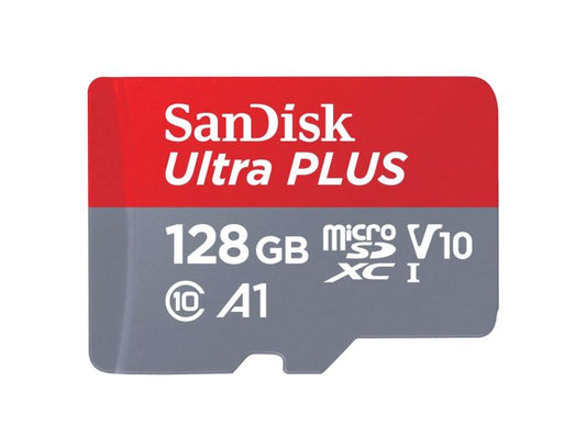 SDSQUB3-128G-AN6TN - SanDisk - 128GB Ultra Plus Class 10 MicroSDXC Memory Card