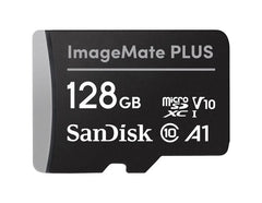 SDSQUB3-128G - SanDisk - 128GB Imagemate Plus Class 10 microSDXC UHS-1 Memory Card with Adapter
