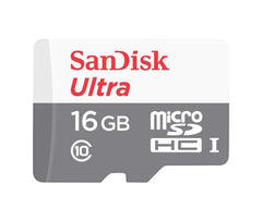 SDSQUNS-016G-GN3MAx5 - SanDisk - 16GB Ultra UHS-I microSDHC Memory Card with SD Adapter