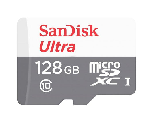 SDSQUNS-128G-GN3MAx2 - SanDisk - 128GB Ultra Lite 100Mb/s microSDXC Memory Card