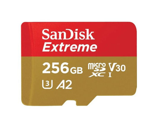 SDSQXA1-256G - SanDisk - 256GB Extreme microSDXC UHS-I Memory Card