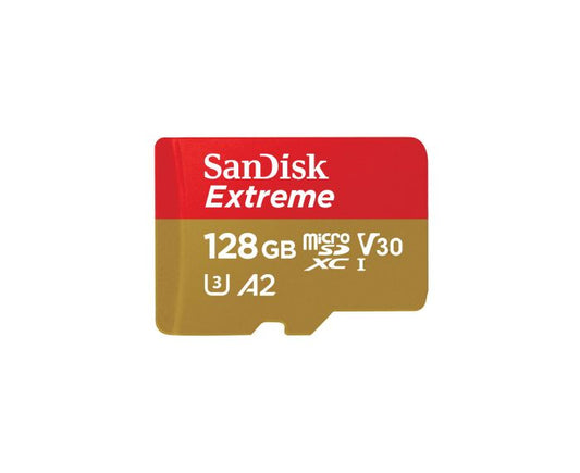 SDSQXAA-128G-GN6GN - SanDisk - 128GB Extreme microSD Memory Card for Mobile Gaming