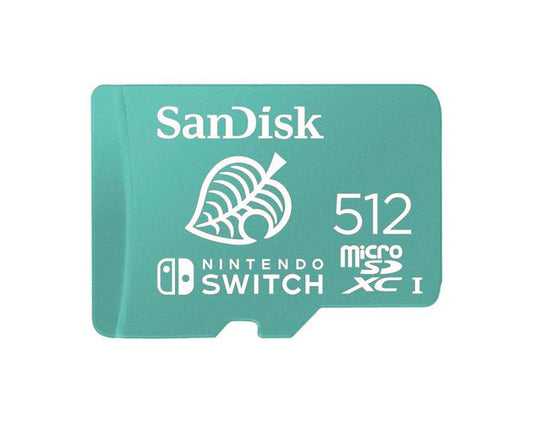 SDSQXAO-512G-ANCZN - SanDisk - 512GB microSDXC Memory Card for Nintendo Switch