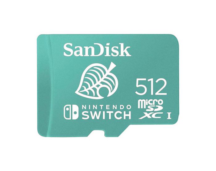 SDSQXAO-512G-GNCZN - SanDisk - 512GB microSDXC Memory Card for Nintendo Switch