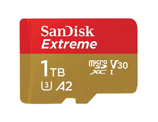 SDSQXAV-1T00-GN6MA - SanDisk - 1TB Extreme microSDHC Memory Card