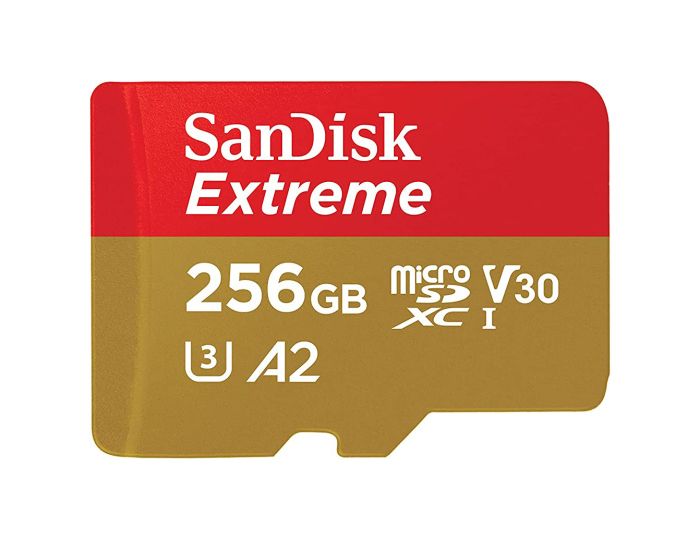 SDSQXAV-256G-AN6MA - SanDisk - 256GB Extreme microSD Memory Card for Mobile Gaming