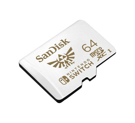 SDSQXBO-064G - SanDisk - 64GB Micro Secure Digital Memory Card for Nintendo Switch