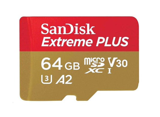 SDSQXBZ-064G-GN6MA - SanDisk - 64GB ImageMate Pro microSDXC UHS-1 Memory Card with Adapter