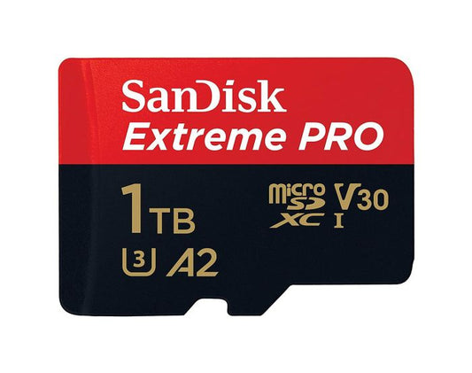 SDSQXCD-1T00-GN6MA - SanDisk - 1TB Extreme Pro microSDXC UHS-I Memory Card
