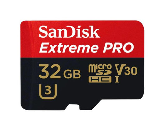 SDSQXCG-032G-GN6MA - SanDisk - 32GB Extreme Pro microSDXC UHS-I Memory Card