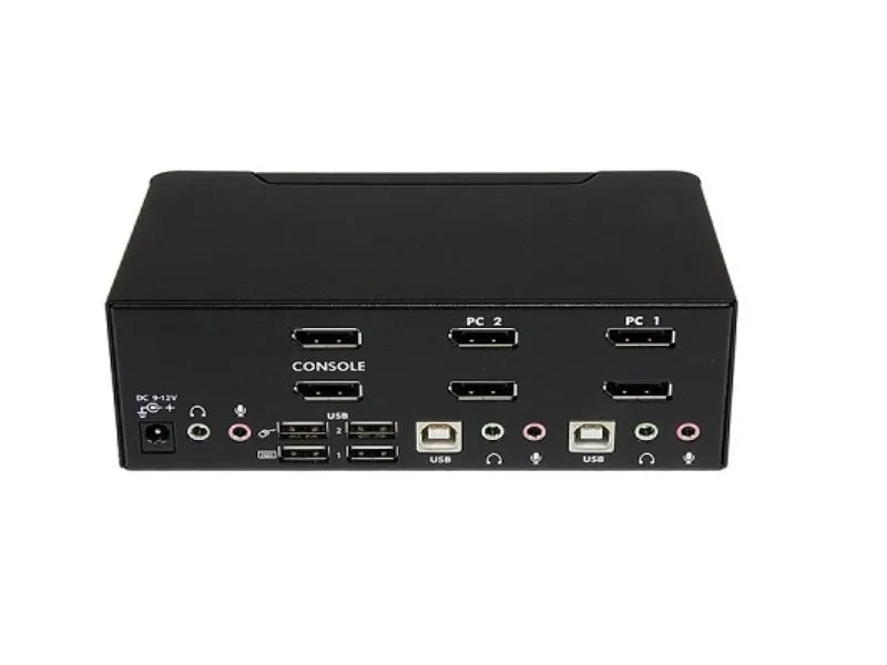 SV231DPDDUA - StarTech - 2-Port Dual DisplayPort KVM Switch With Audio and USB 2.0 Hub