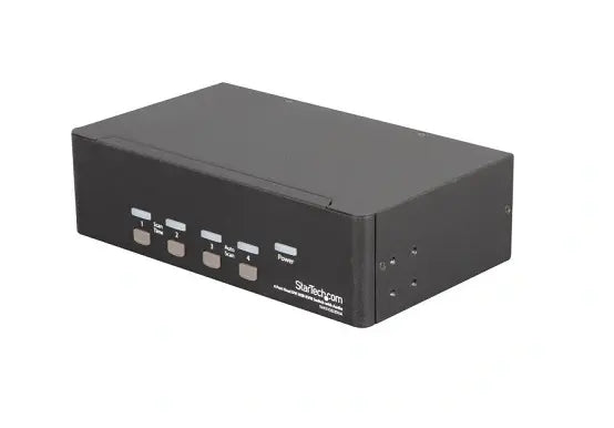 SV431DD2DUA - StarTech - 4-Port Dual DVI KVM Switch with Audio and USB Hub
