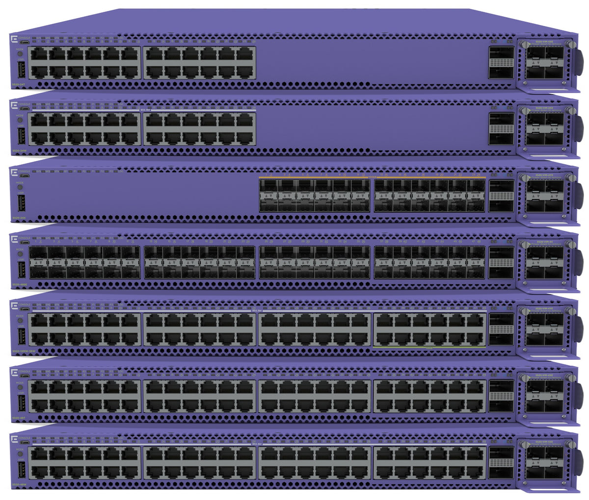 5520-24X - Extreme networks - network switch L2/L3 None Purple