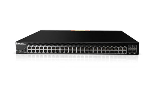 7159-G52 - Lenovo - G8052 Managed L2/L3 Gigabit Ethernet (10/100/1000) 1U Black