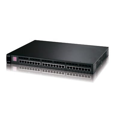 XGS4728FDC - Zyxel - XGS-4728F DC Managed L3 Gigabit Ethernet (10/100/1000) Black