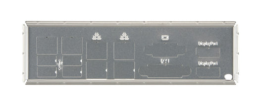 MCP-260-00093-0N - Supermicro - computer case part I/O shield