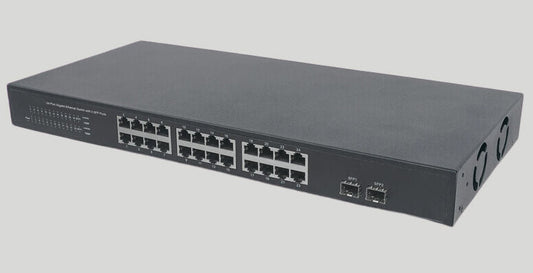 08X1568X156 - Dell - Powerconnect 2124 24-Ports Fast 10/100Baset + 1-Port 10/100/1000Baset Ethernet Network Switch