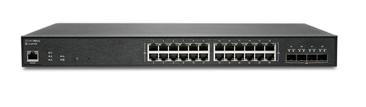 02-SSC-8376 - SonicWall - SWS14-24FPOE Managed L2 Gigabit Ethernet (10/100/1000) Power over Ethernet (PoE) 1U Black