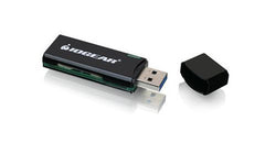 GFR304SD - iogear - card reader Black USB 3.2 Gen 1 (3.1 Gen 1)