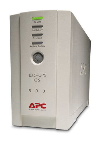 BK500EI - APC - Back-UPS Standby (Offline) 0.5 kVA 300 W 4 AC outlet(s)